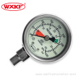 ss304 manometer stainless steel luminous pressure gauge